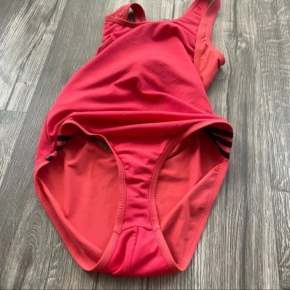 Adidas Core Solid Logo One-Piece Swimsuit - Picture 8 of 8